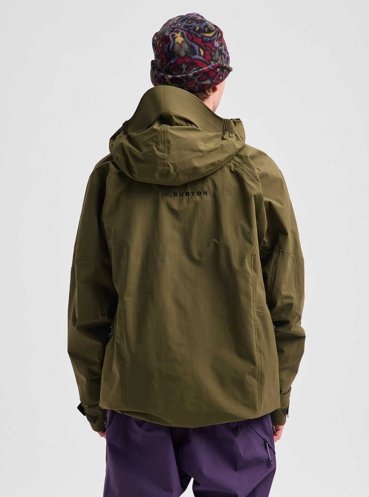 Men's Burton [ak] Cyclic GORE-TEX 2L Jacket - Dried Moss - Burton Jacket Outerwear - alternate view 4