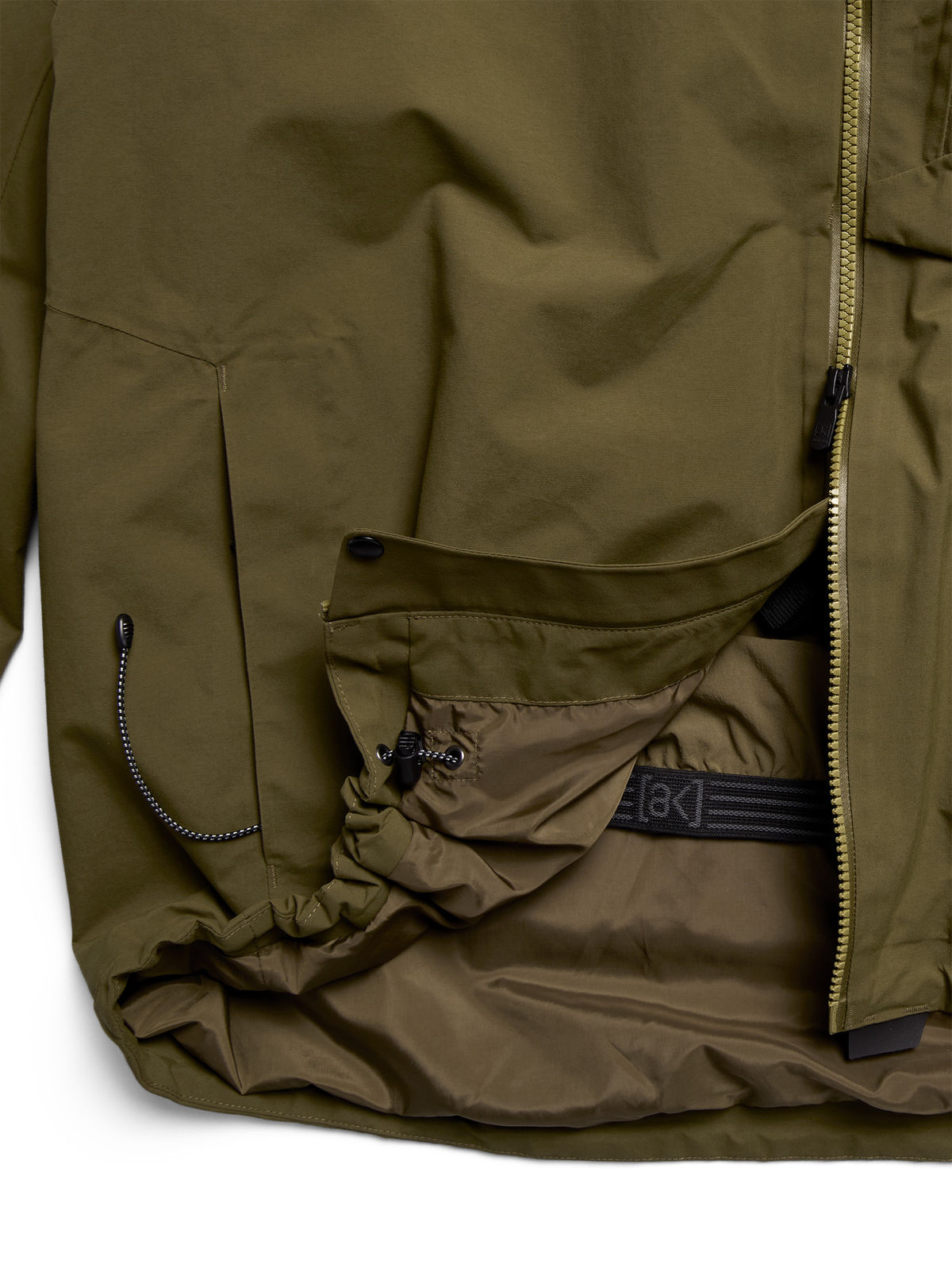 Men's Burton [ak] Cyclic GORE-TEX 2L Jacket - Dried Moss - Burton Jacket Outerwear - alternate view 6