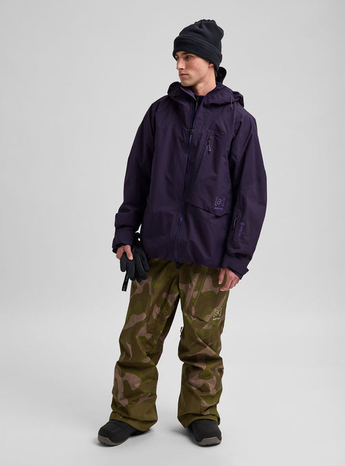 Men's Burton [ak] Cyclic GORE-TEX 2L Jacket - Nightshade Purple - Burton Jacket Outerwear