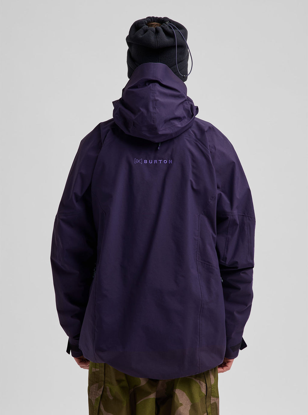 Men's Burton [ak] Cyclic GORE-TEX 2L Jacket - Nightshade Purple - Burton Jacket Outerwear - alternate view 4