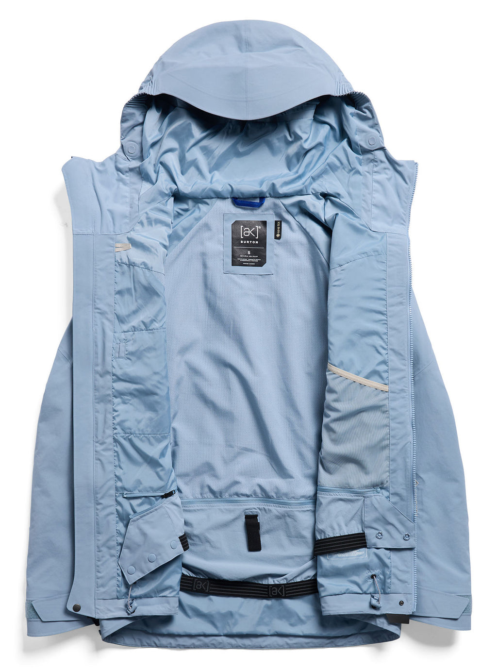 Women's Burton [ak] Cyclic GORE-TEX 2L Jacket - Airstream Blue - Burton Jacket Outerwear - alternate view 9
