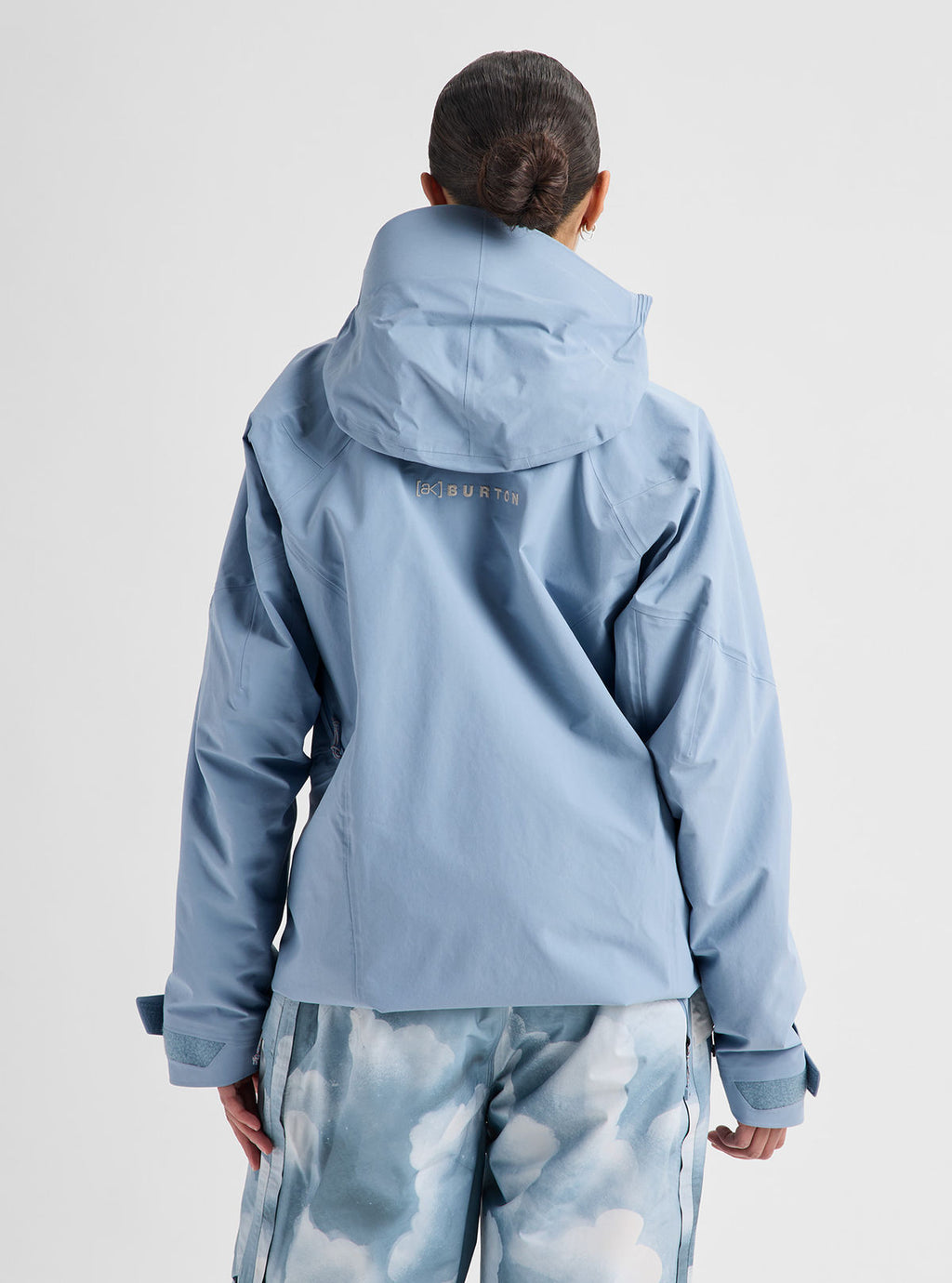 Women's Burton [ak] Cyclic GORE-TEX 2L Jacket - Airstream Blue - Burton Jacket Outerwear - alternate view 4