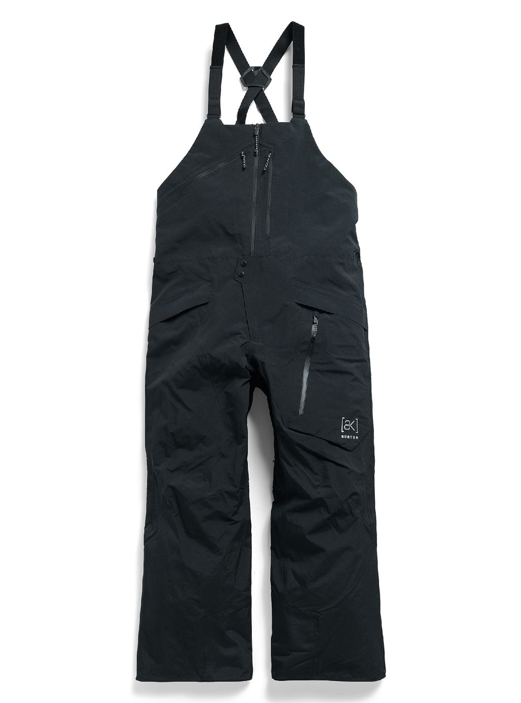 Men's Burton [ak] Cyclic GORE-TEX 2L Bib Pants - True Black - Burton Bibs Outerwear
