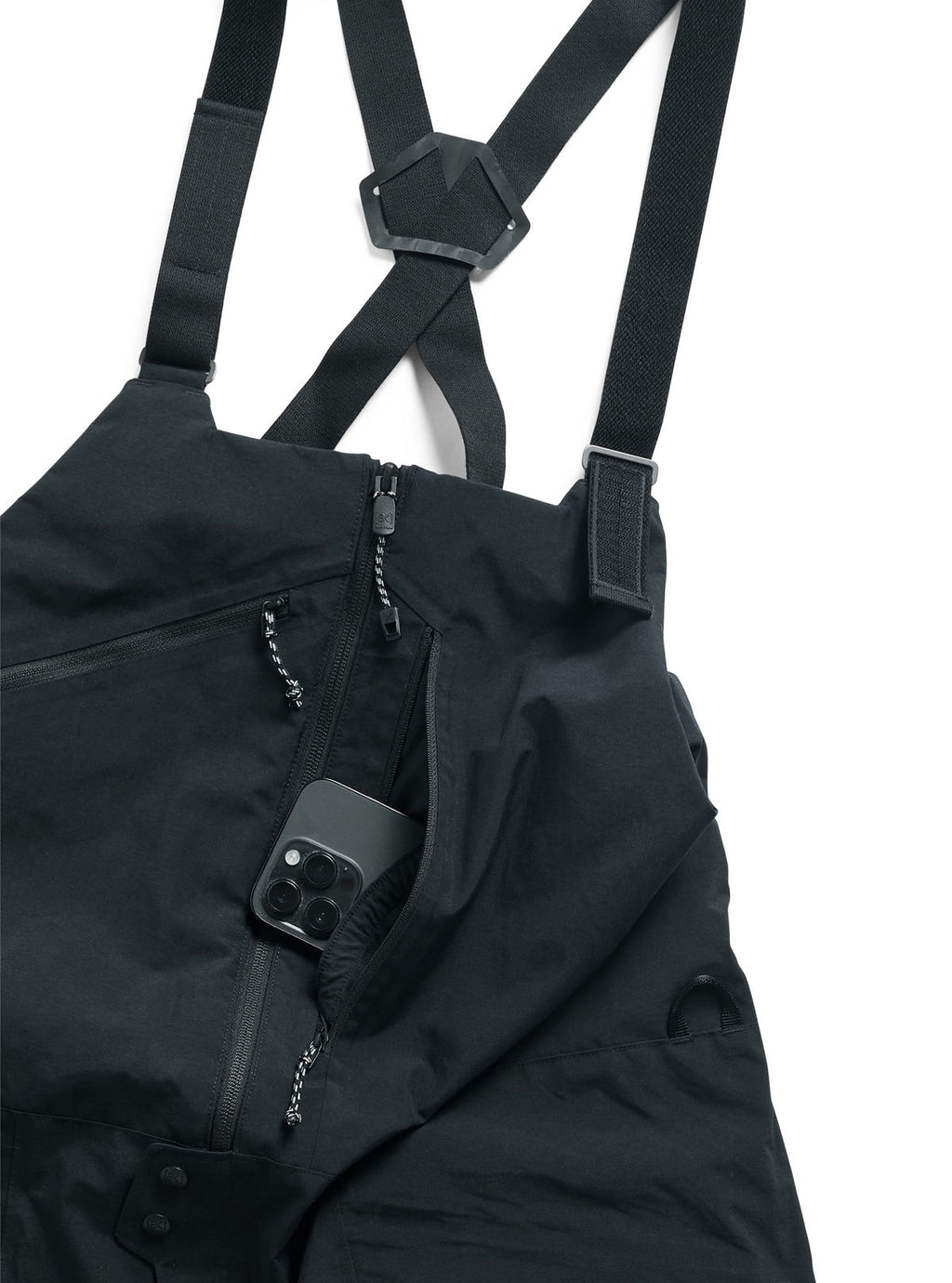 Men's Burton [ak] Cyclic GORE-TEX 2L Bib Pants - True Black - Burton Bibs Outerwear - alternate view 5