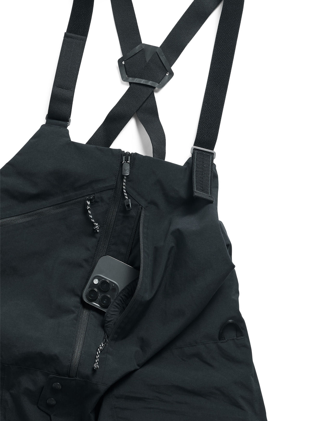 Men's Burton [ak] Cyclic GORE-TEX 2L Bib Pants - True Black - Burton Bibs Outerwear - alternate view 5