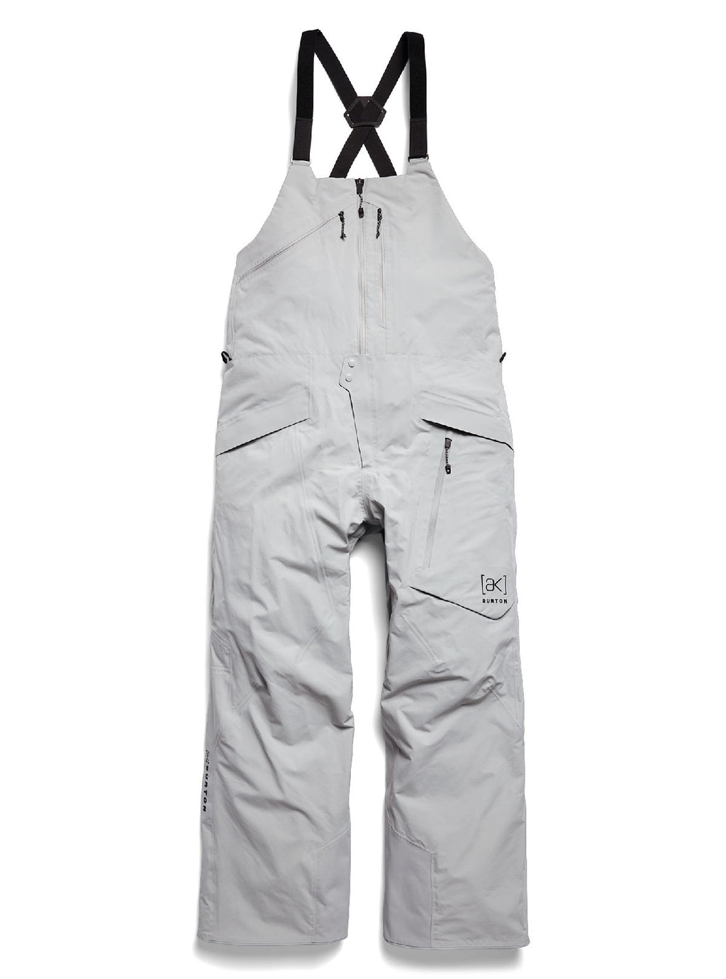 Men's Burton [ak] Cyclic GORE-TEX 2L Bib Pants - Apparition Gray - Burton Bibs Outerwear