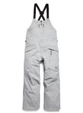 Men's Burton [ak] Cyclic GORE-TEX 2L Bib Pants - Apparition Gray Regular - Burton Bibs Outerwear