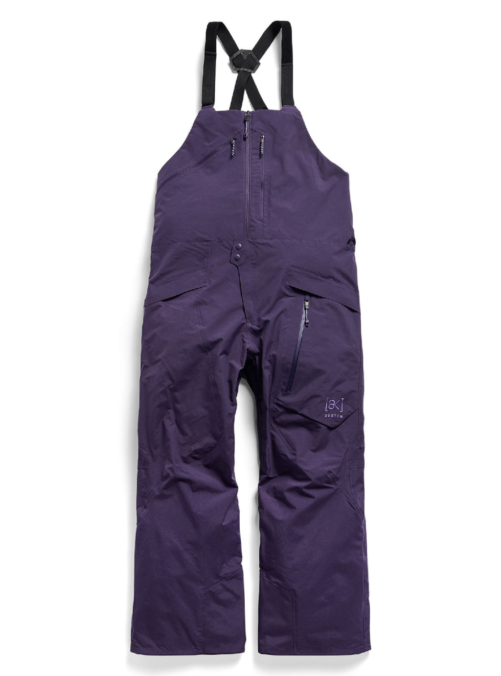 Men's Burton [ak] Cyclic GORE-TEX 2L Bib Pants - Nightshade Purple - Burton Bibs Outerwear