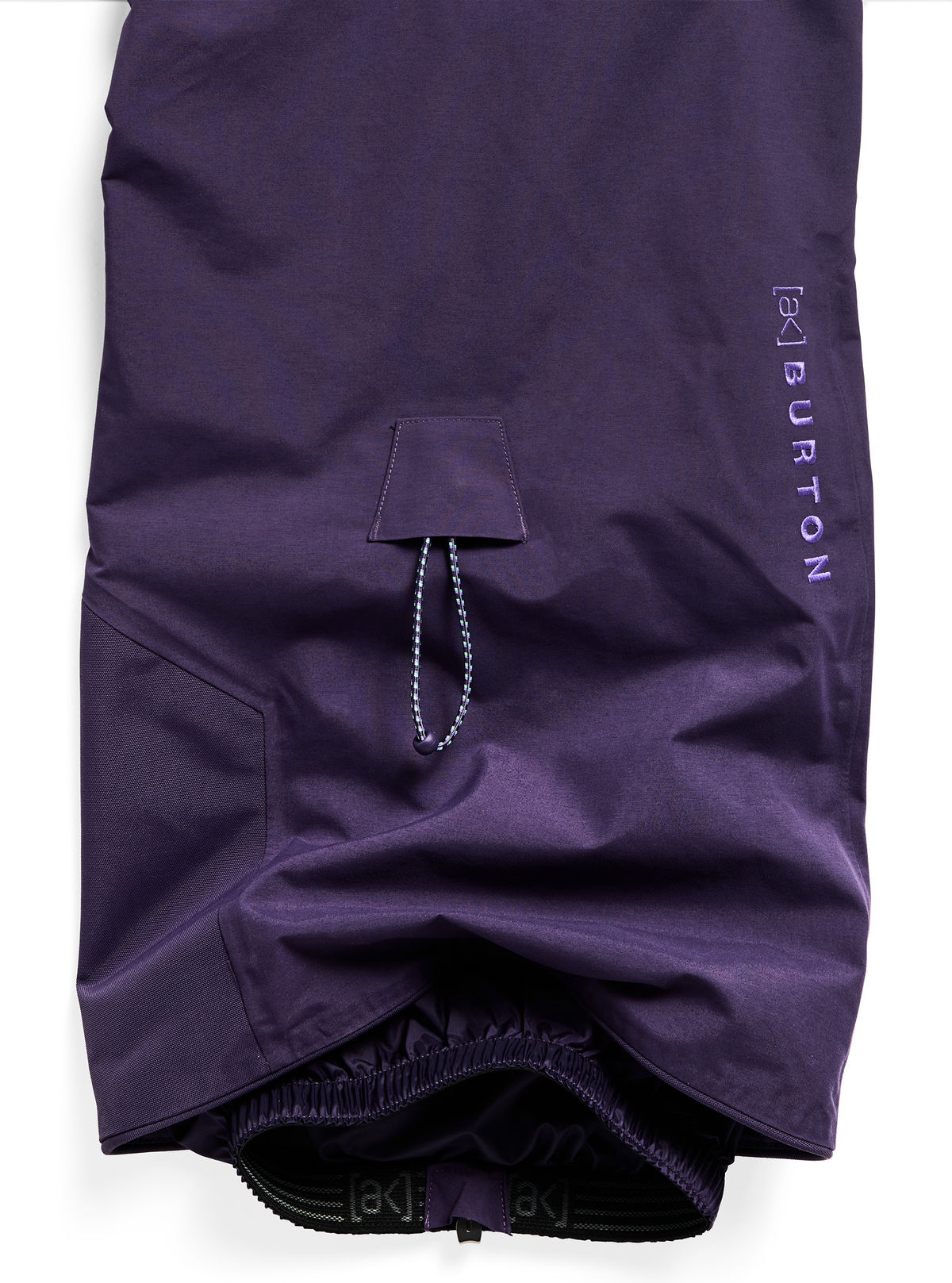 Men's Burton [ak] Cyclic GORE-TEX 2L Bib Pants - Nightshade Purple - Burton Bibs Outerwear - alternate view 8