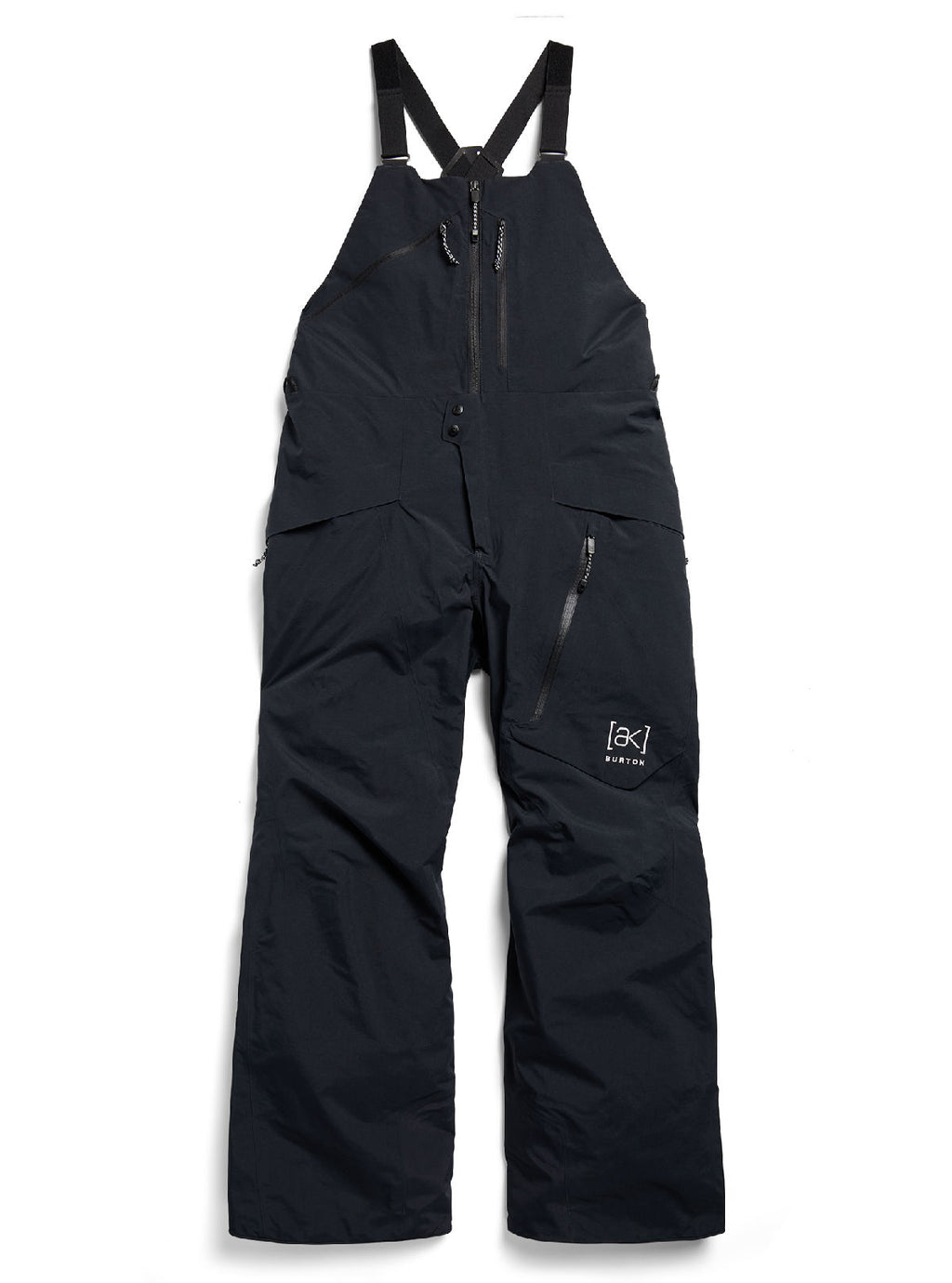 Women's Burton [ak] Cyclic GORE-TEX 2L Bib Pants - True Black - Burton Bibs Outerwear