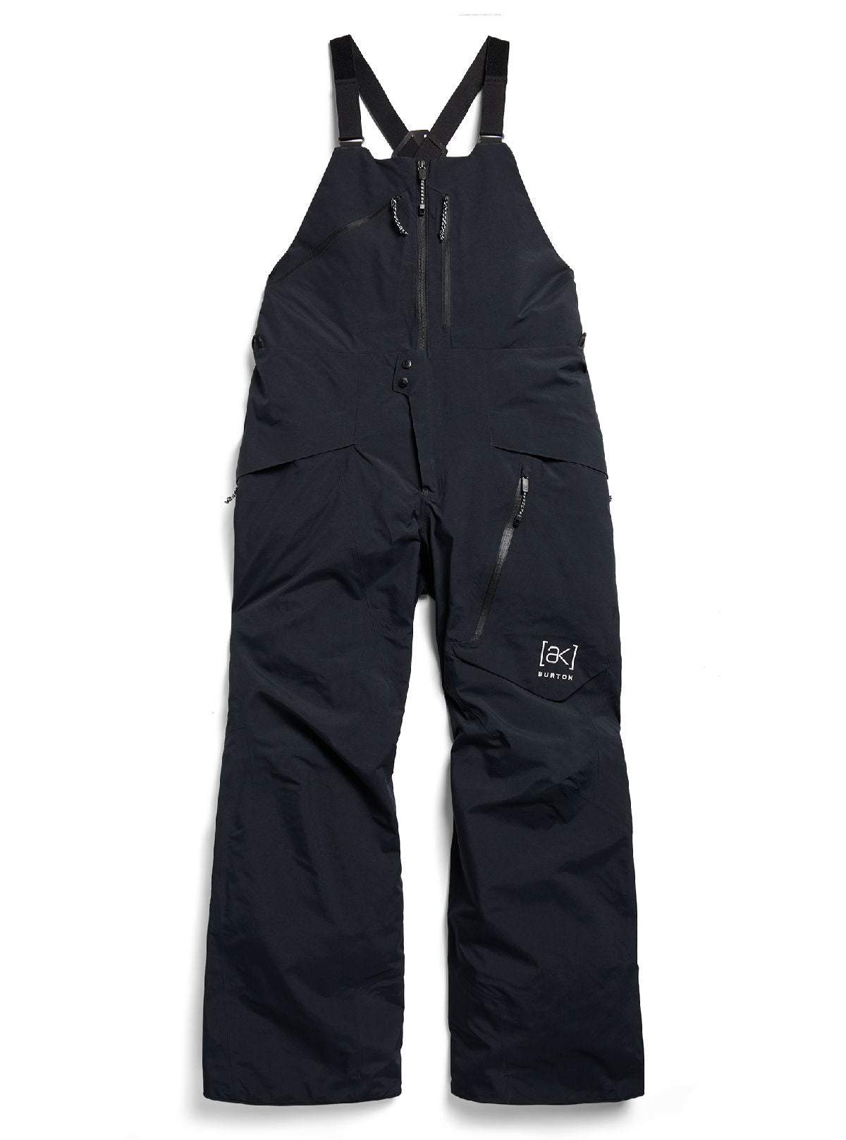 Women's Burton [ak] Cyclic GORE-TEX 2L Bib Pants - True Black - Burton Bibs Outerwear
