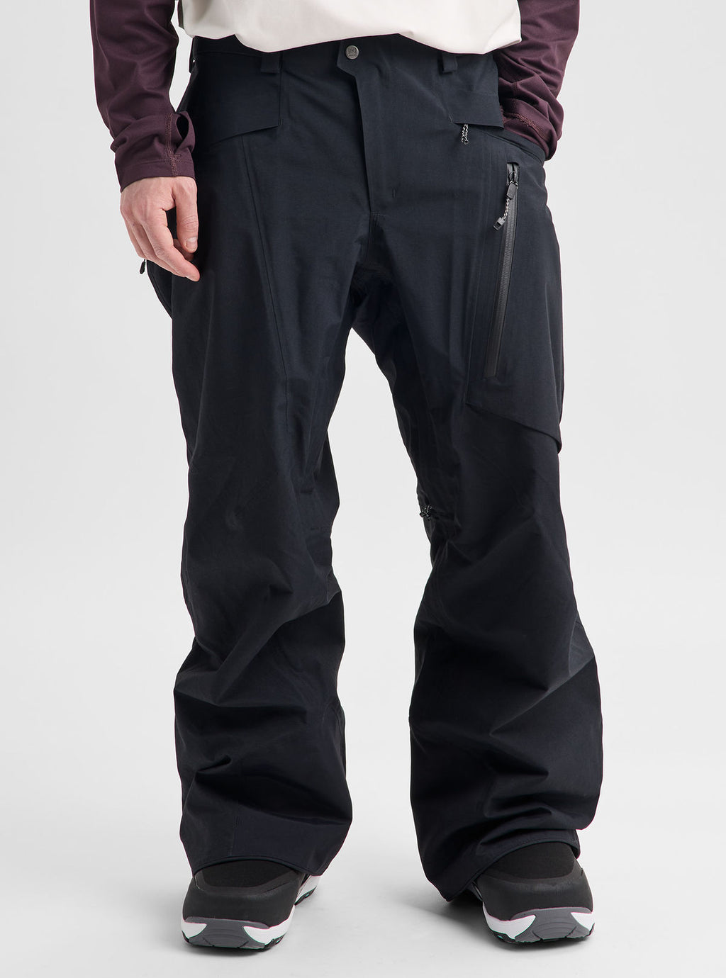 Men's Burton [ak] Cyclic GORE-TEX 2L Pants - True Black - Burton Pants Outerwear - alternate view 3