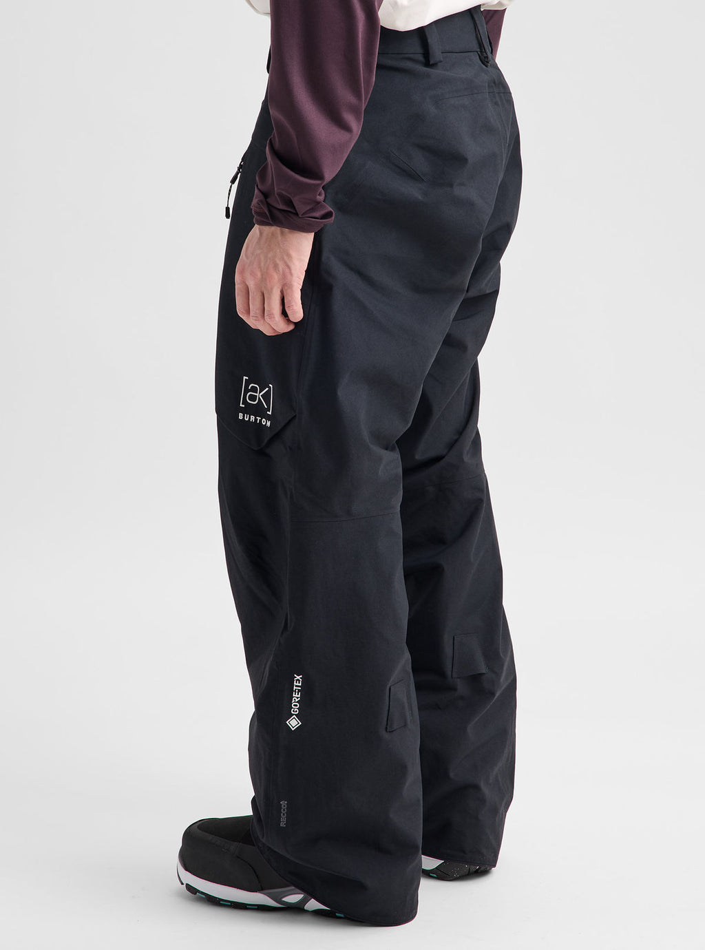 Men's Burton [ak] Cyclic GORE-TEX 2L Pants - True Black - Burton Pants Outerwear - alternate view 4