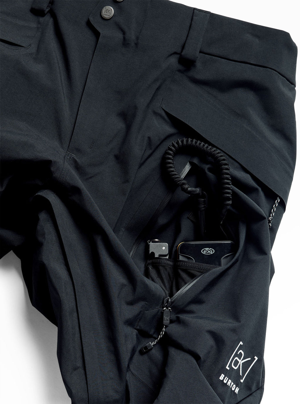 Men's Burton [ak] Cyclic GORE-TEX 2L Pants - True Black - Burton Pants Outerwear - alternate view 6