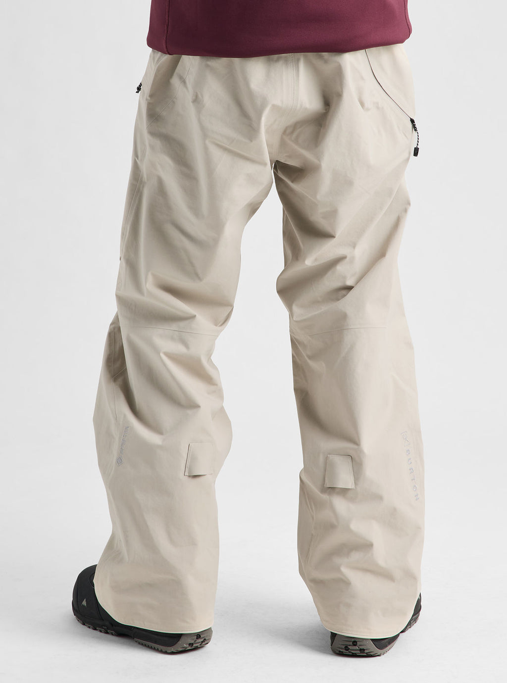 Men's Burton [ak] Cyclic GORE-TEX 2L Pants - Chinchilla Gray - Burton Pants Outerwear - alternate view 4