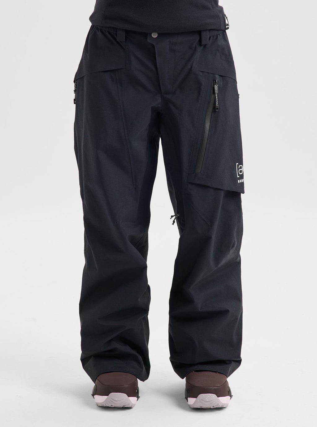 Women's Burton [ak] Cyclic GORE-TEX 2L Pants - True Black - Burton Pants Outerwear - alternate view 3