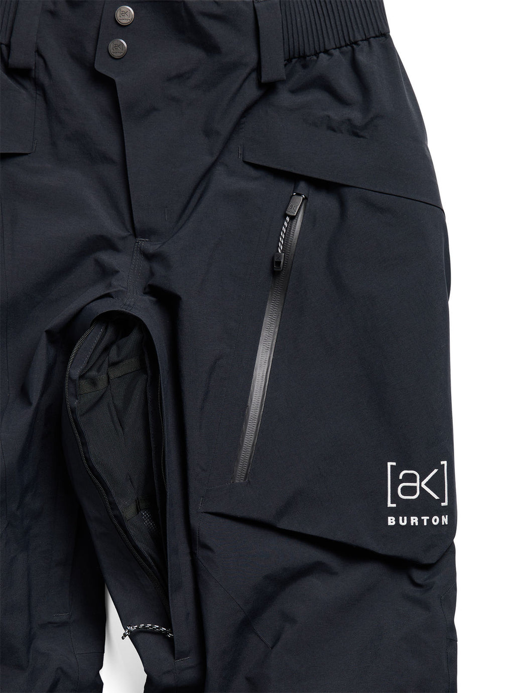 Women's Burton [ak] Cyclic GORE-TEX 2L Pants - True Black - Burton Pants Outerwear - alternate view 5