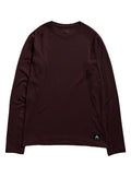 Men's Burton Merino Blend Midweight Base Layer Crew - Bear Hug Brown - Burton Crew Neck Base
