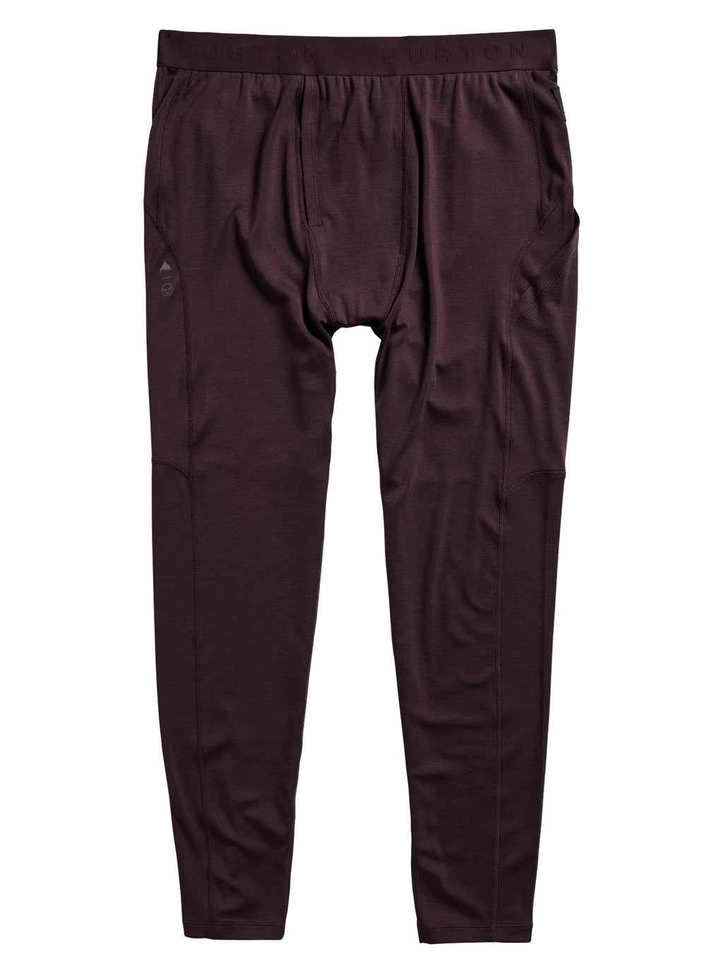 Men's Burton Merino Blend Midweight Base Layer Pants - Bear Hug Brown - Burton Pants Base