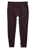 Men's Burton Merino Blend Midweight Base Layer Pants - Bear Hug Brown - Burton Pants Base