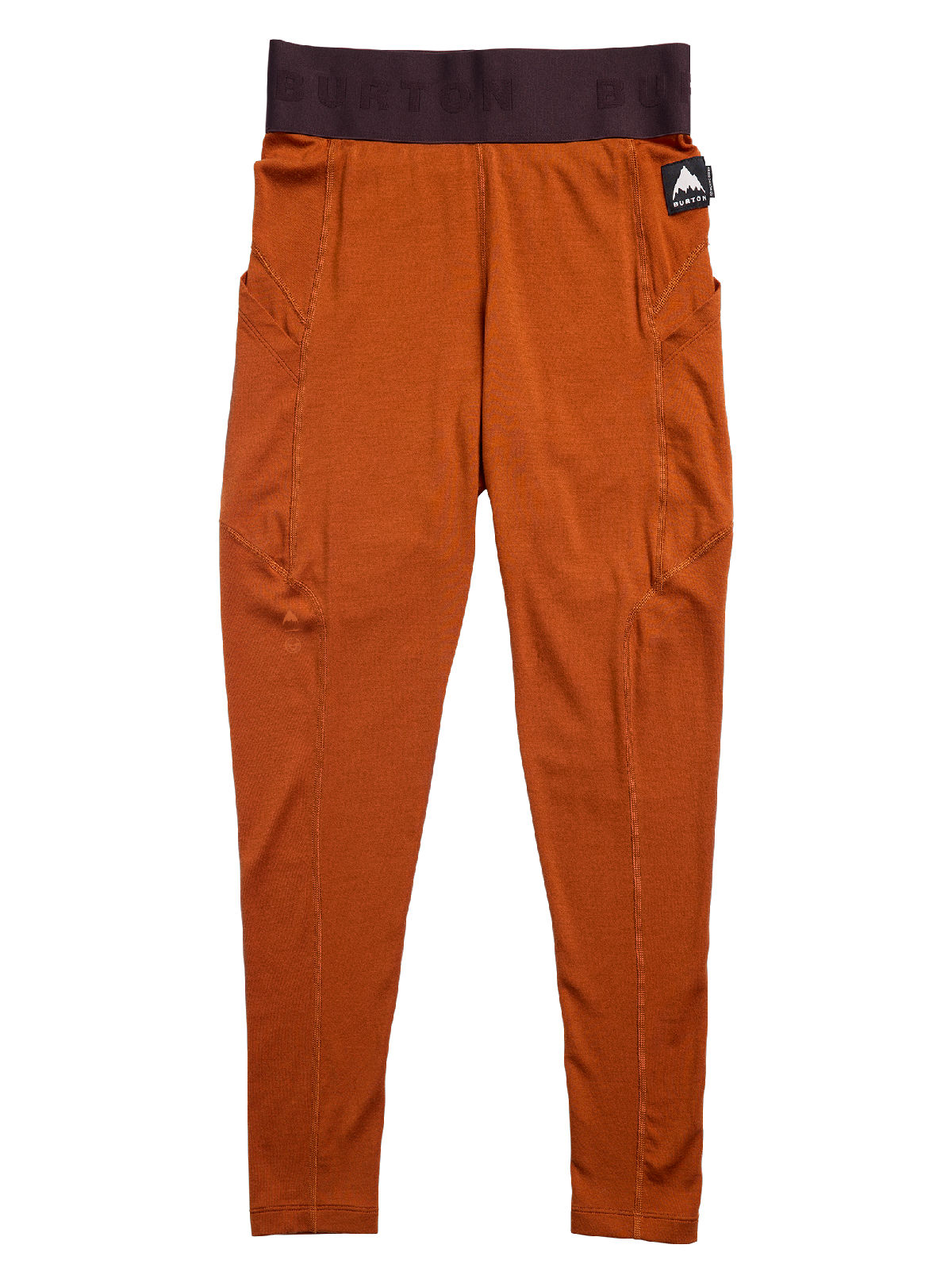 Women's Burton Merino Blend Midweight Base Layer Pants - Spiced Chai - Burton Pants Base