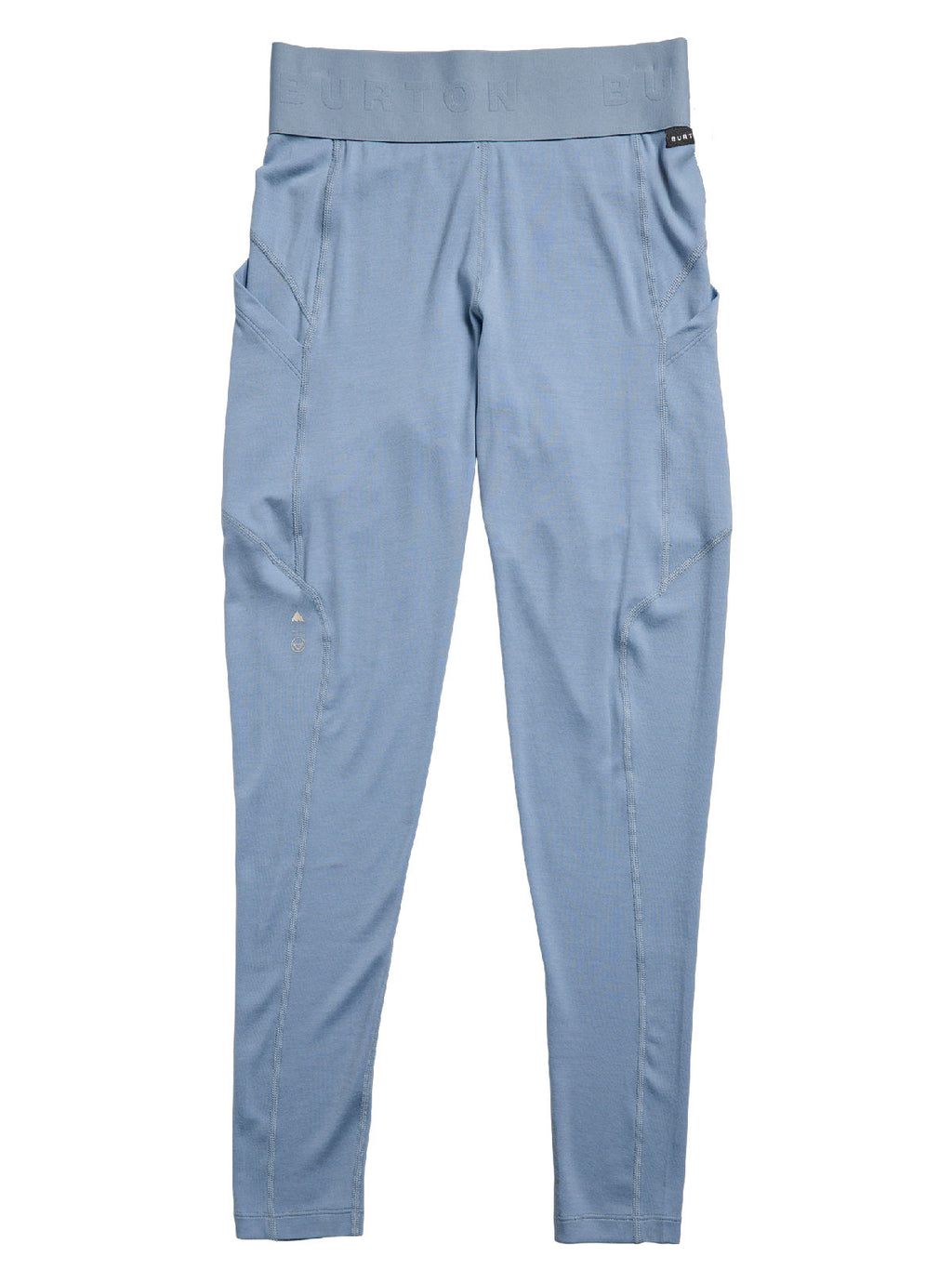 Women's Burton Merino Blend Midweight Base Layer Pants - Airstream Blue - Burton Pants Base