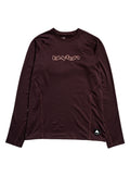 Men's Burton Synthetic Midweight Base Layer Crew - Bear Hug Brown - Burton Crew Neck Base