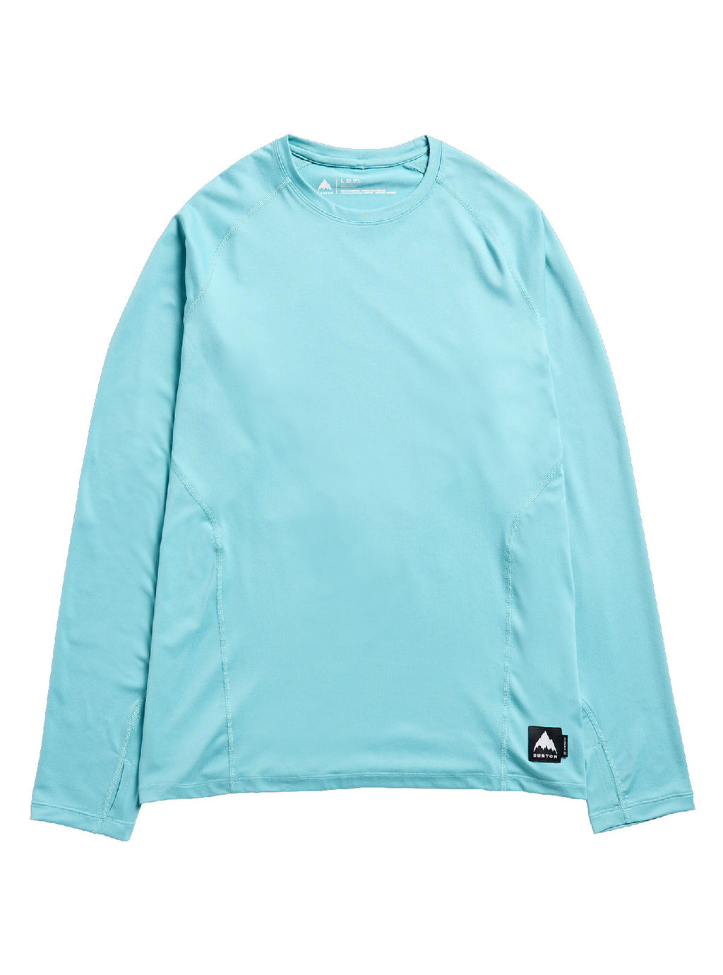 Men's Burton Synthetic Midweight Base Layer Crew - Mineral Blue - Burton Crew Neck Base