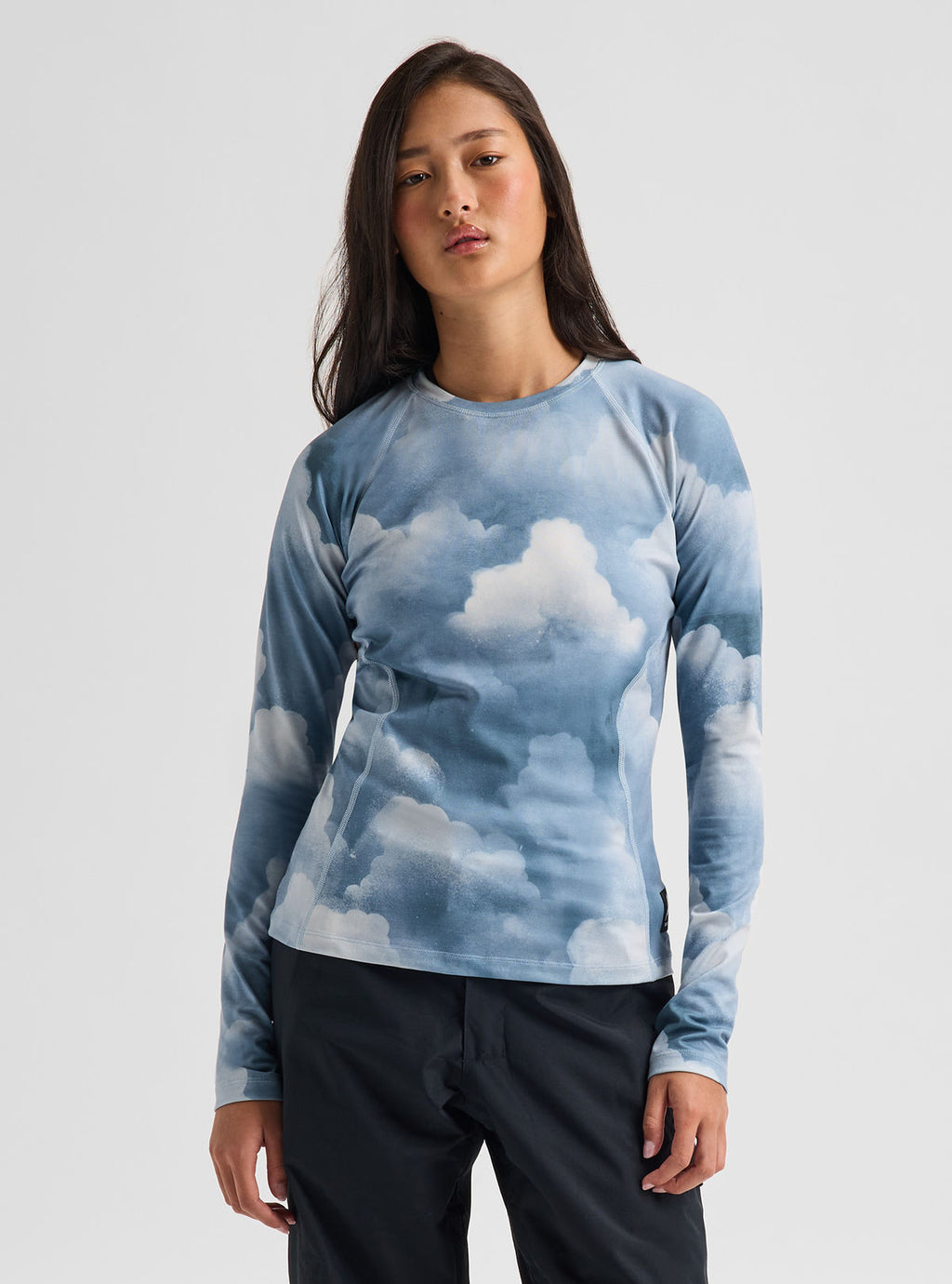 Women's Burton Synthetic Midweight Base Layer Crew - Nimbus - Burton Crew Neck Base - alternate view 4