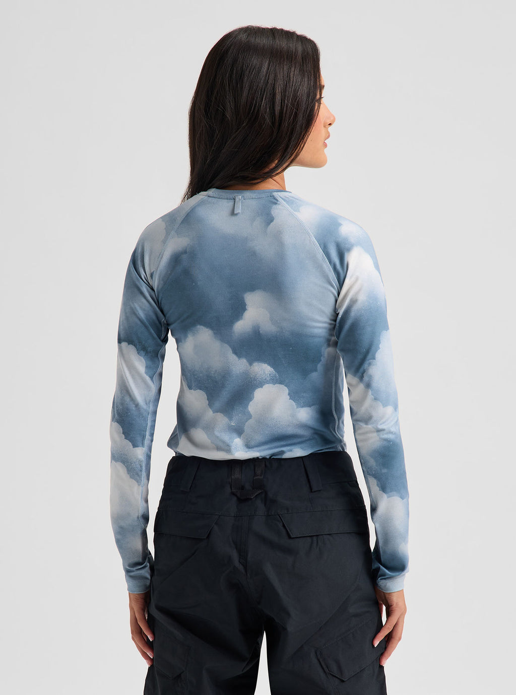 Women's Burton Synthetic Midweight Base Layer Crew - Nimbus - Burton Crew Neck Base - alternate view 5
