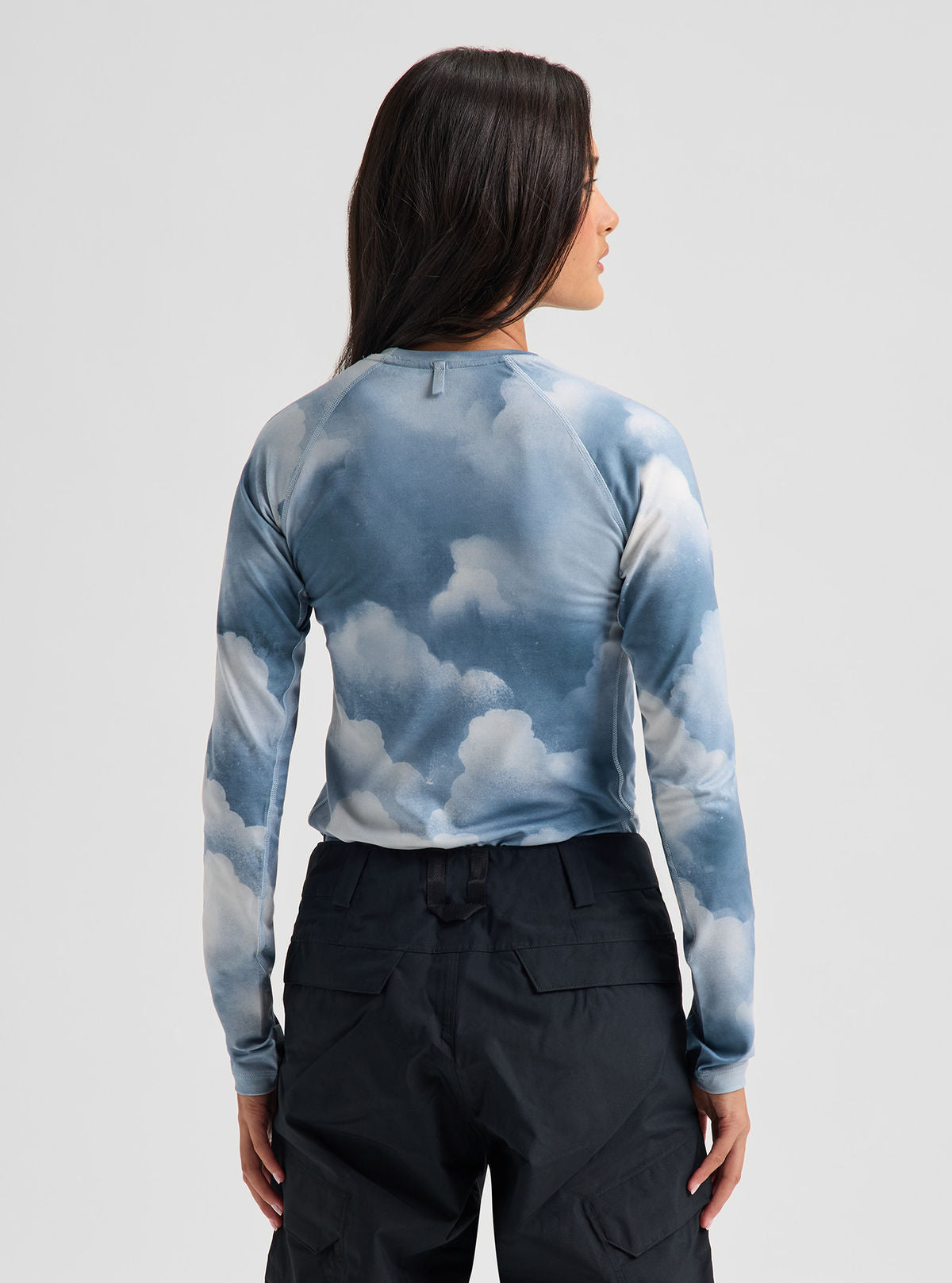 Women's Burton Synthetic Midweight Base Layer Crew - Nimbus - Burton Crew Neck Base - alternate view 5