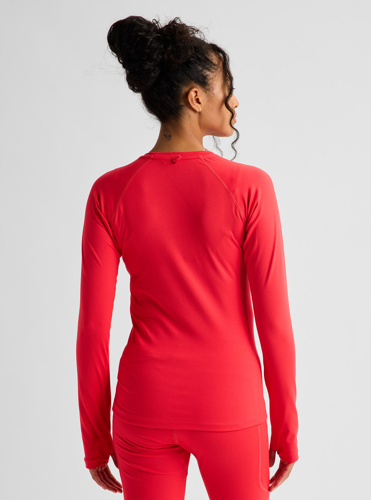 Women's Burton Synthetic Midweight Base Layer Crew - Hot Tamale - Burton Crew Neck Base - alternate view 5