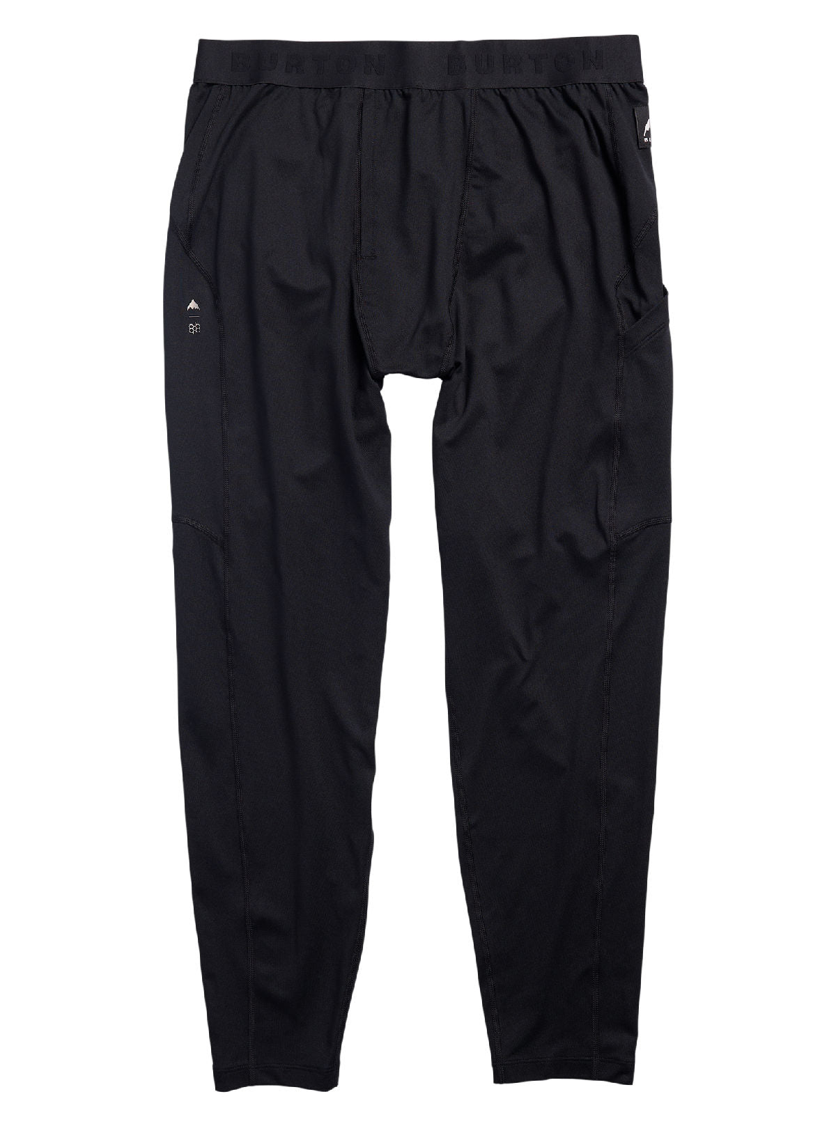 Men's Burton Synthetic Midweight Base Layer Pants - True Black - Burton Pants Base
