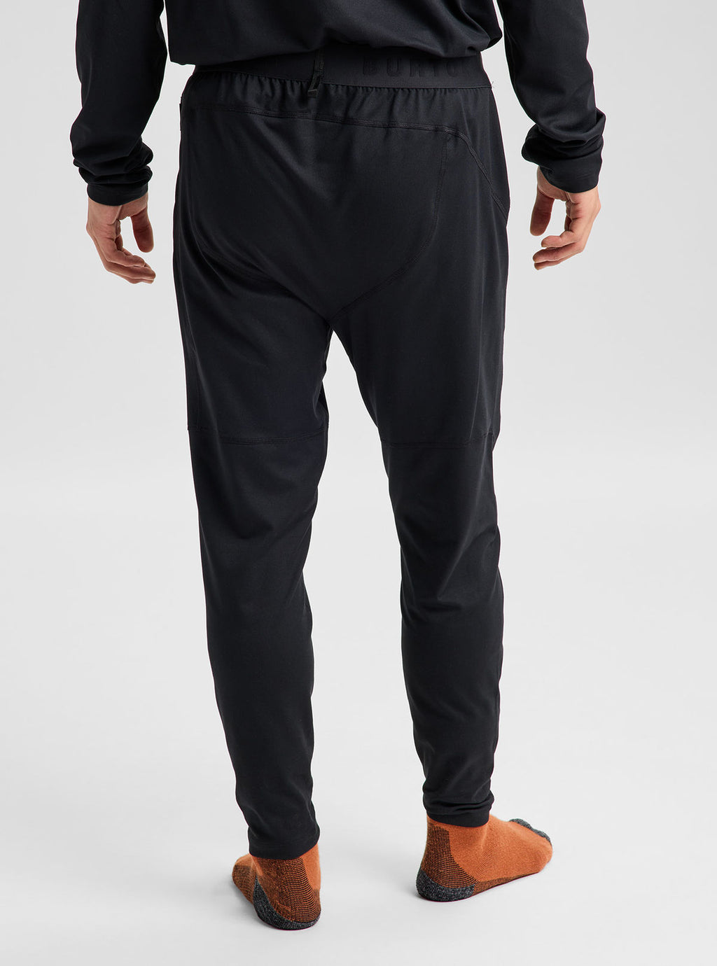 Men's Burton Synthetic Midweight Base Layer Pants - True Black - Burton Pants Base - alternate view 5