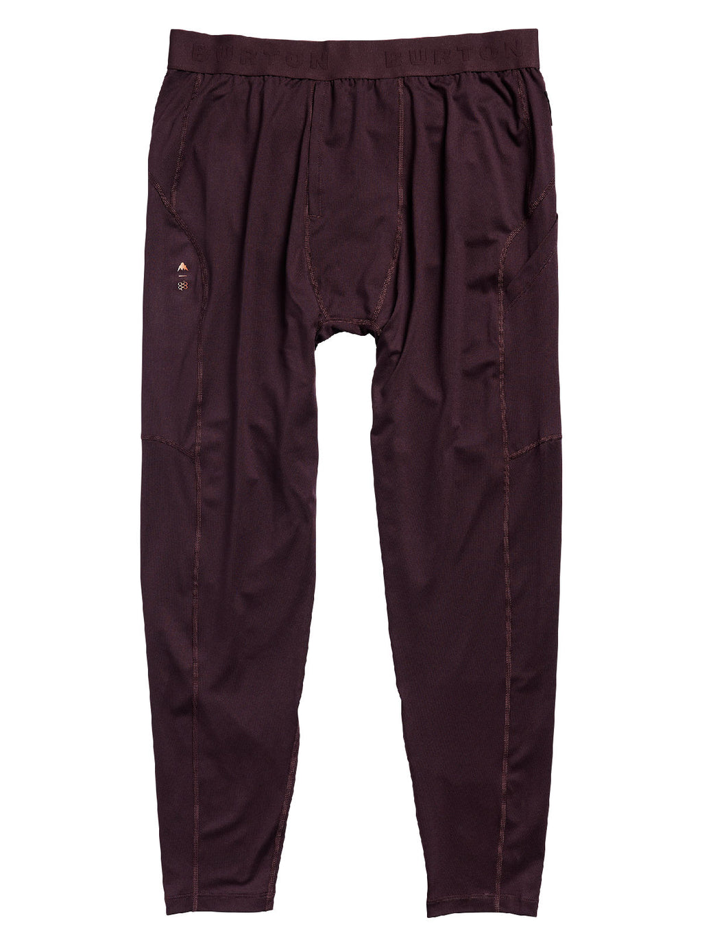 Men's Burton Synthetic Midweight Base Layer Pants - Bear Hug Brown - Burton Pants Base