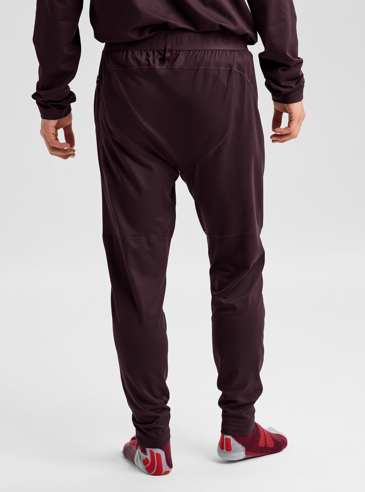 Men's Burton Synthetic Midweight Base Layer Pants - Bear Hug Brown - Burton Pants Base - alternate view 5