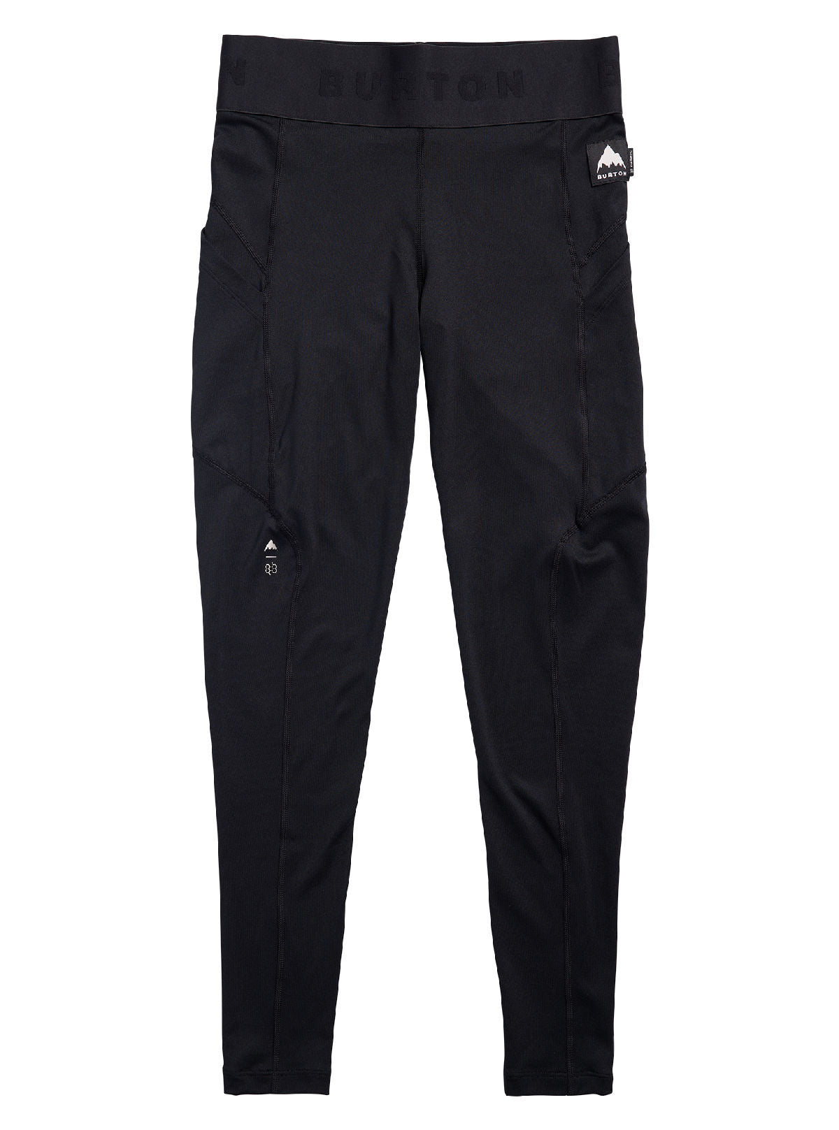 Women's Burton Synthetic Midweight Base Layer Pants - True Black - Burton Pants Base