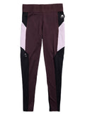 Women's Burton Synthetic Midweight Base Layer Pants - True Black Bear Hug Brown Moondust Purple - Burton Pants Base