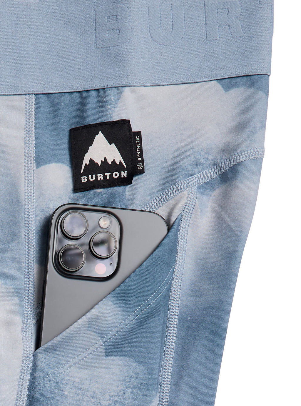 Women's Burton Synthetic Midweight Base Layer Pants - Nimbus - Burton Pants Base - alternate view 2
