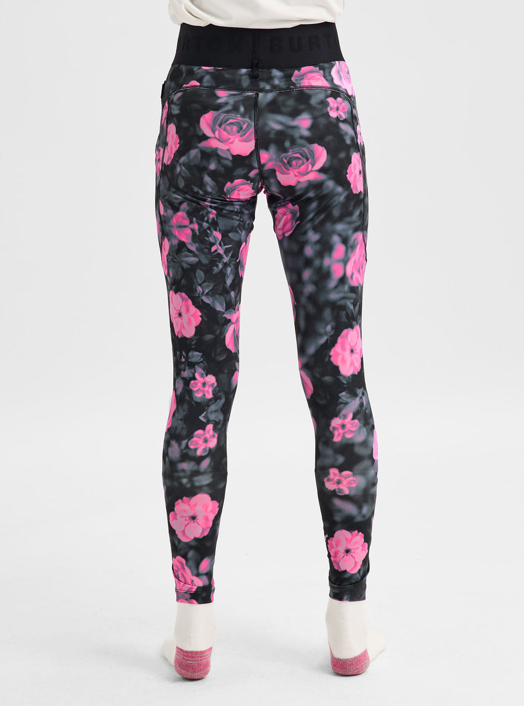 Women's Burton Synthetic Midweight Base Layer Pants - Shockwave Floral - Burton Pants Base - alternate view 5