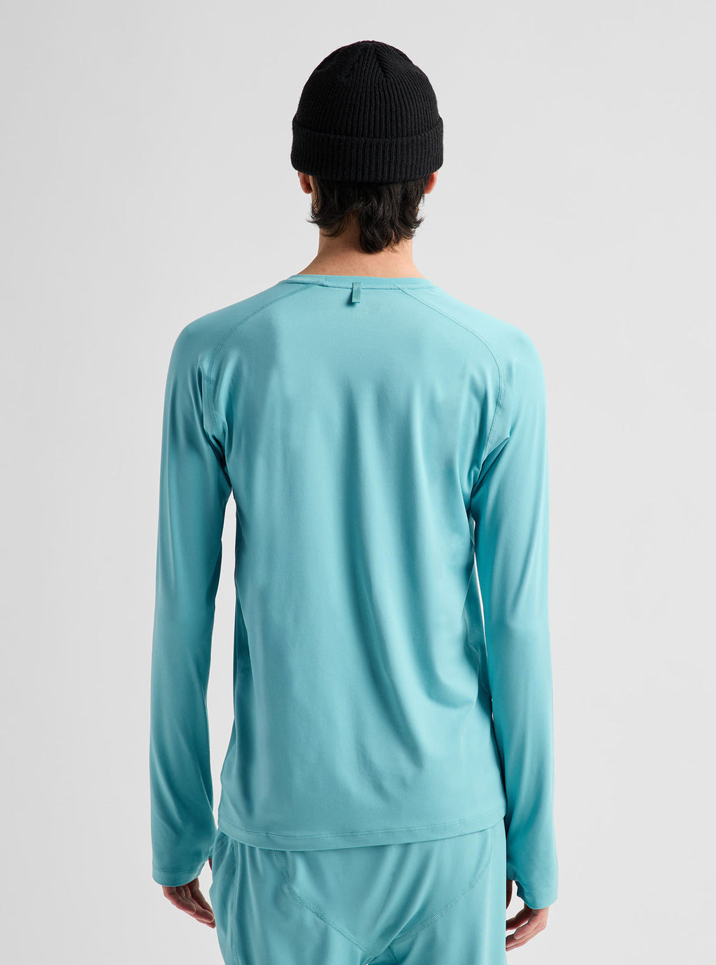 Men's Burton Synthetic Lightweight Base Layer Crewneck - Mineral Blue - Burton Crew Neck Base - alternate view 5