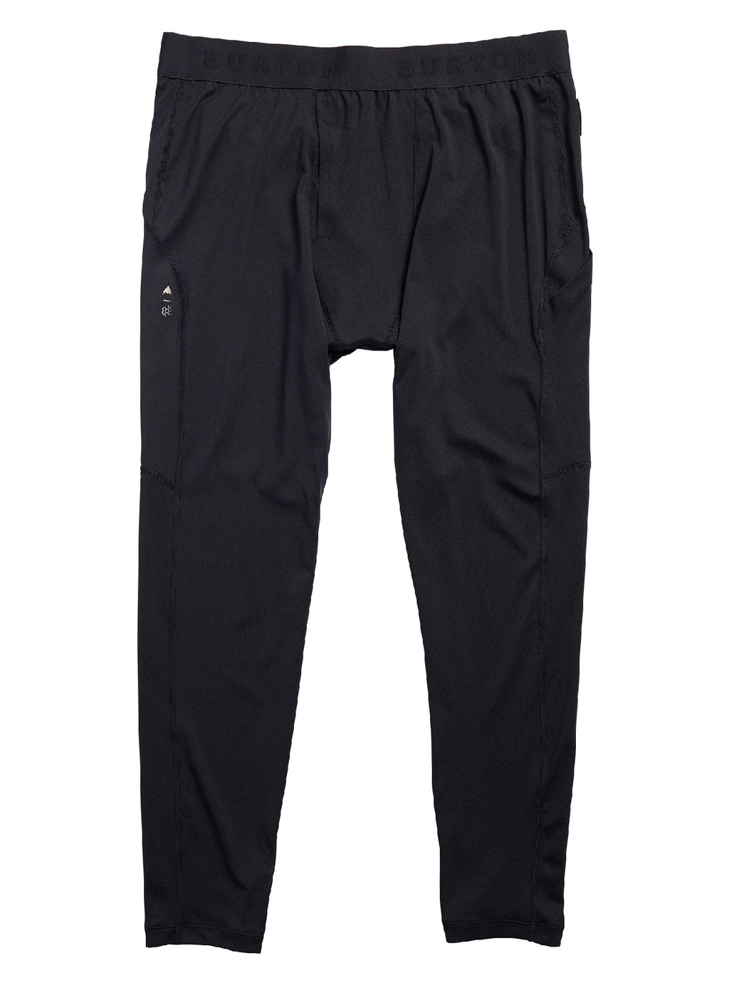 Men's Burton Synthetic Lightweight Basel Layer Pants - True Black - Burton Pants Base