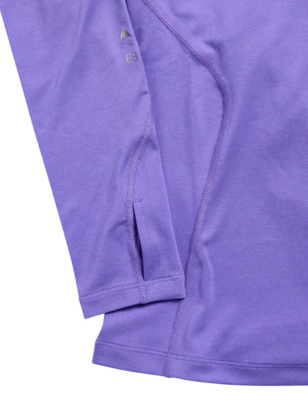 Women's Burton Lightweight Base Layer Crewneck - Purple Voltage - Burton Crew Neck Base - alternate view 2