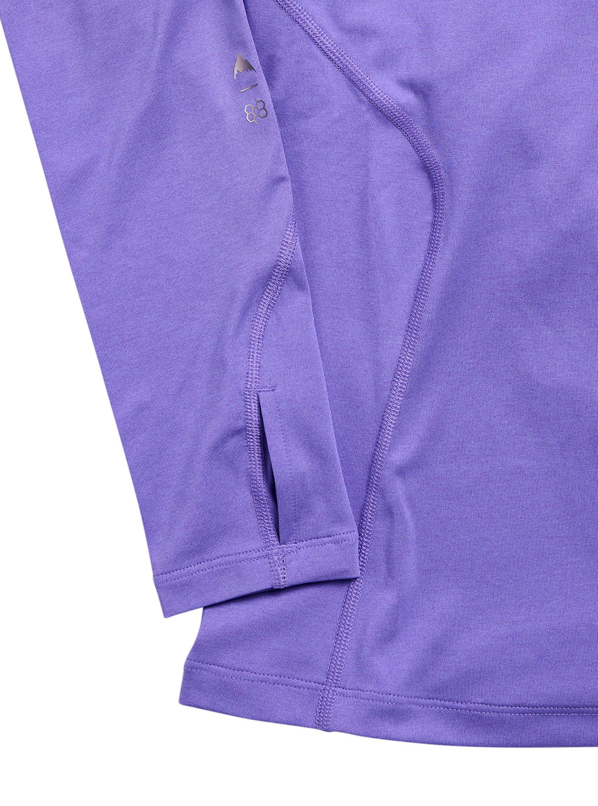 Women's Burton Lightweight Base Layer Crewneck - Purple Voltage - Burton Crew Neck Base - alternate view 2
