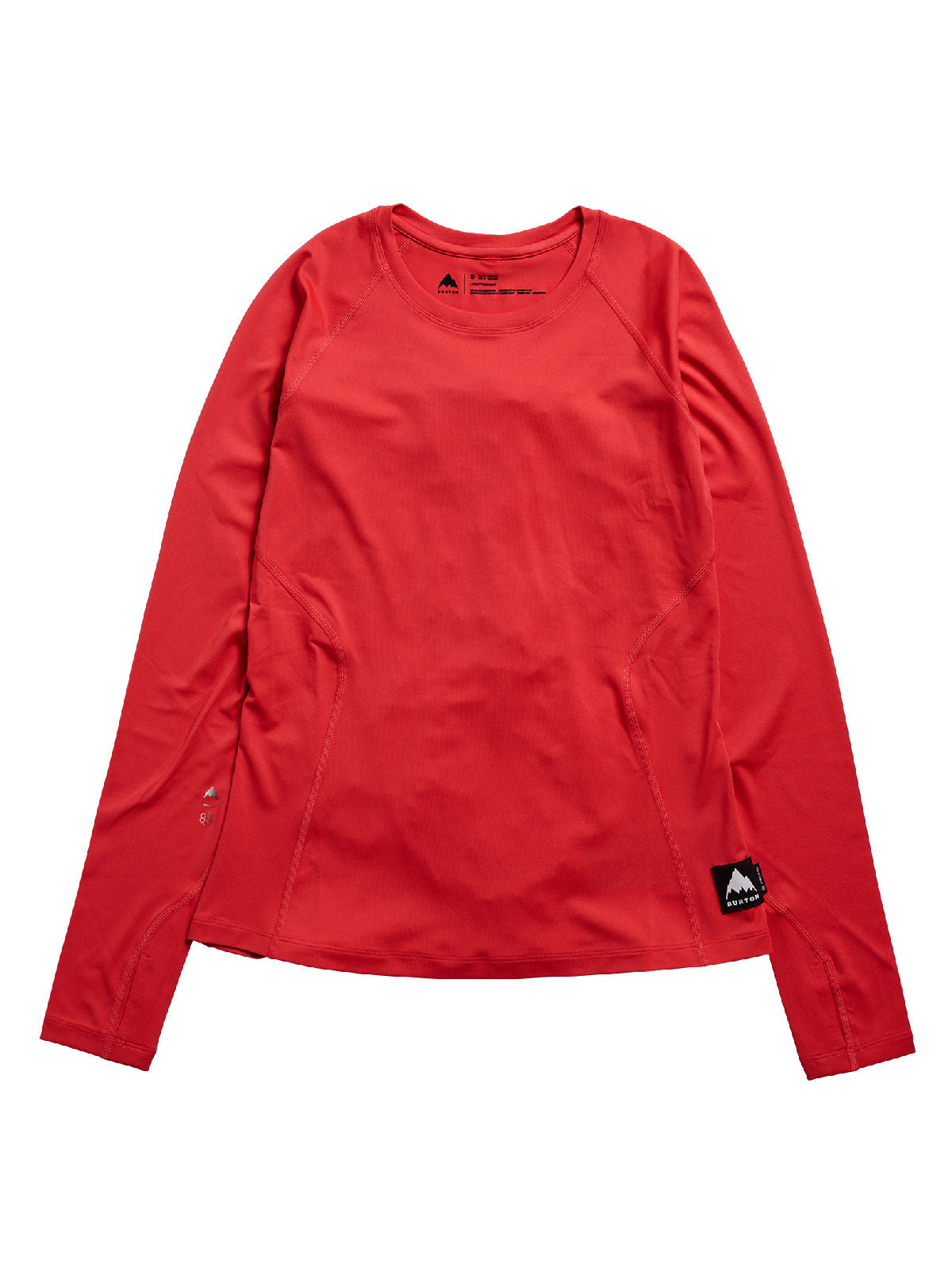 Women's Burton Lightweight Base Layer Crewneck - Hot Tamale - Burton Crew Neck Base