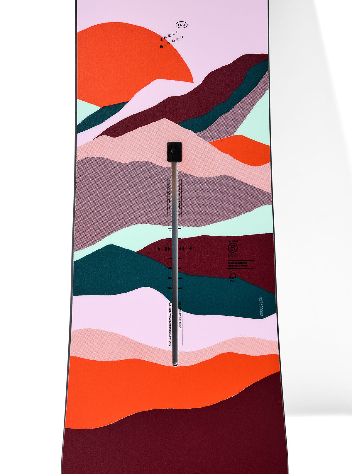 Burton Spellbinder Camber Snowboard - Horizon - Burton All Mountain - alternate view 2