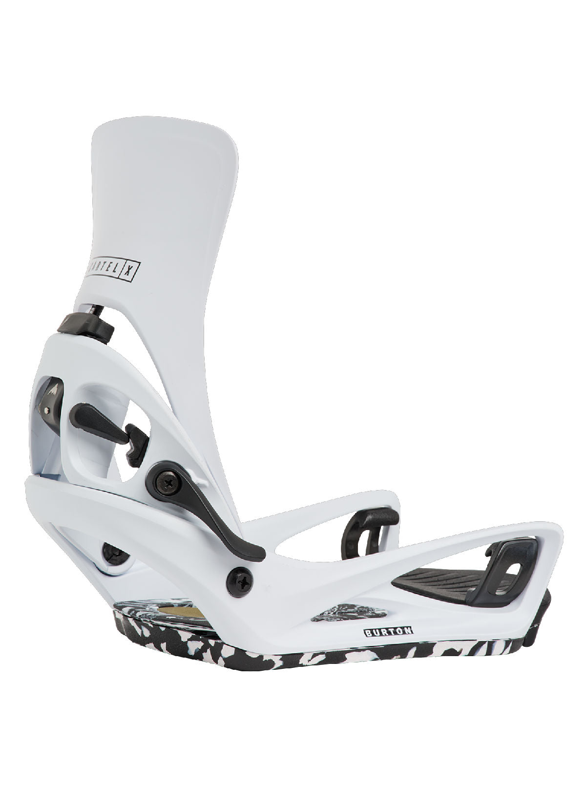 Men's Burton Step On Cartel X Snowboard Bindings - White - Burton Bindings Step On