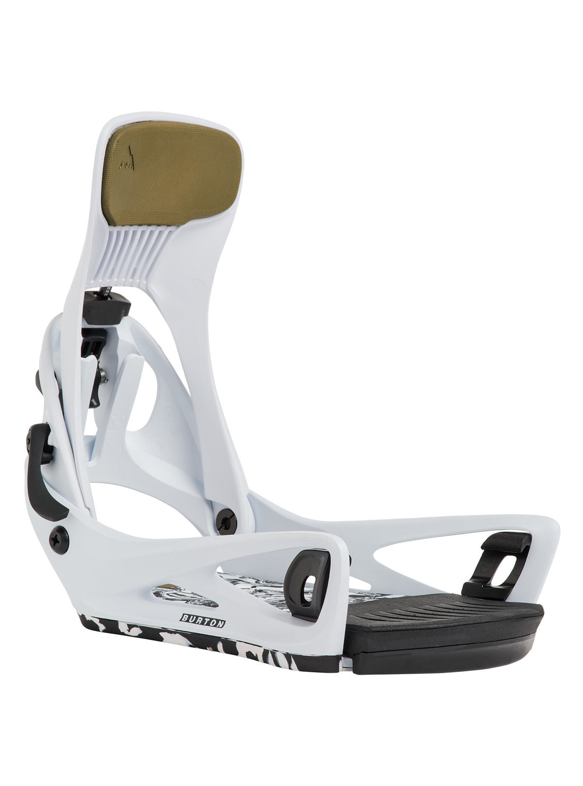 Men's Burton Step On Cartel X Snowboard Bindings - White - Burton Bindings Step On - alternate view 2
