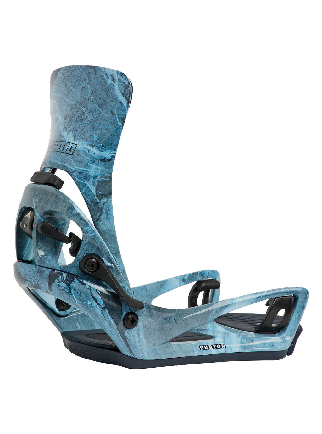 Men's Burton Step On Cartel X Snowboard Bindings - Marbled Stone - Burton Bindings Step On
