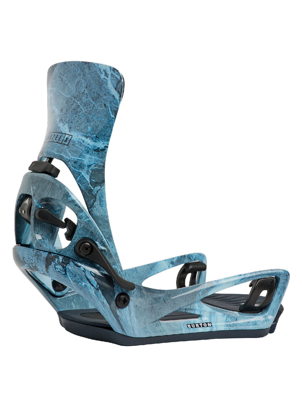 Men's Burton Step On Cartel X Snowboard Bindings - Marbled Stone - Burton Bindings Step On